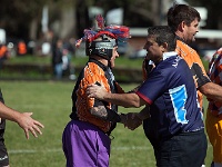 ARG BA MarDelPlata 2014SEPT26 GO Dingoes vs SuperAlacranes 010 : 2014, 2014 - South American Sojourn, 2014 Mar Del Plata Golden Oldies, Alice Springs Dingoes Rugby Union Football CLub, Americas, Argentina, Buenos Aires, Date, Golden Oldies Rugby Union, Mar del Plata, Month, Parque Camet, Patagonia - Super Alacranes, Places, Rugby Union, September, South America, Sports, Teams, Trips, Year